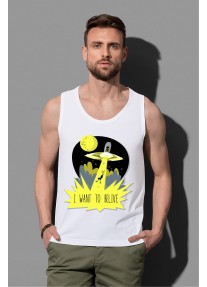 Мъжки потник MadColors - I WANT TO BELIVE